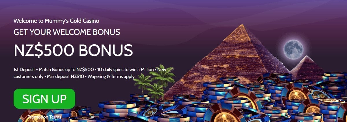 mummysgold casino welcome bonus 1200