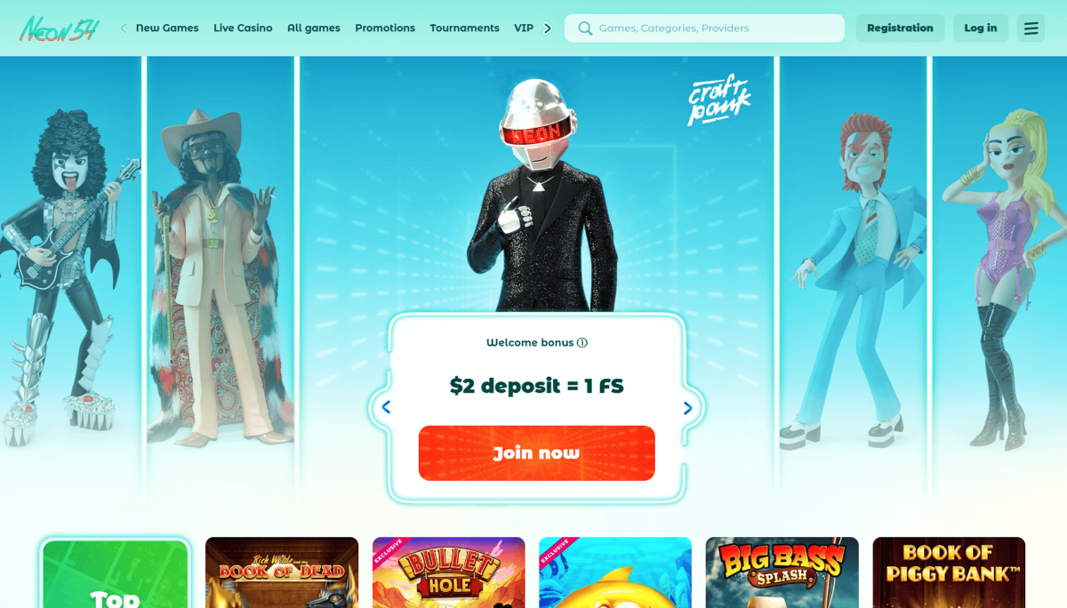 neon54 casino