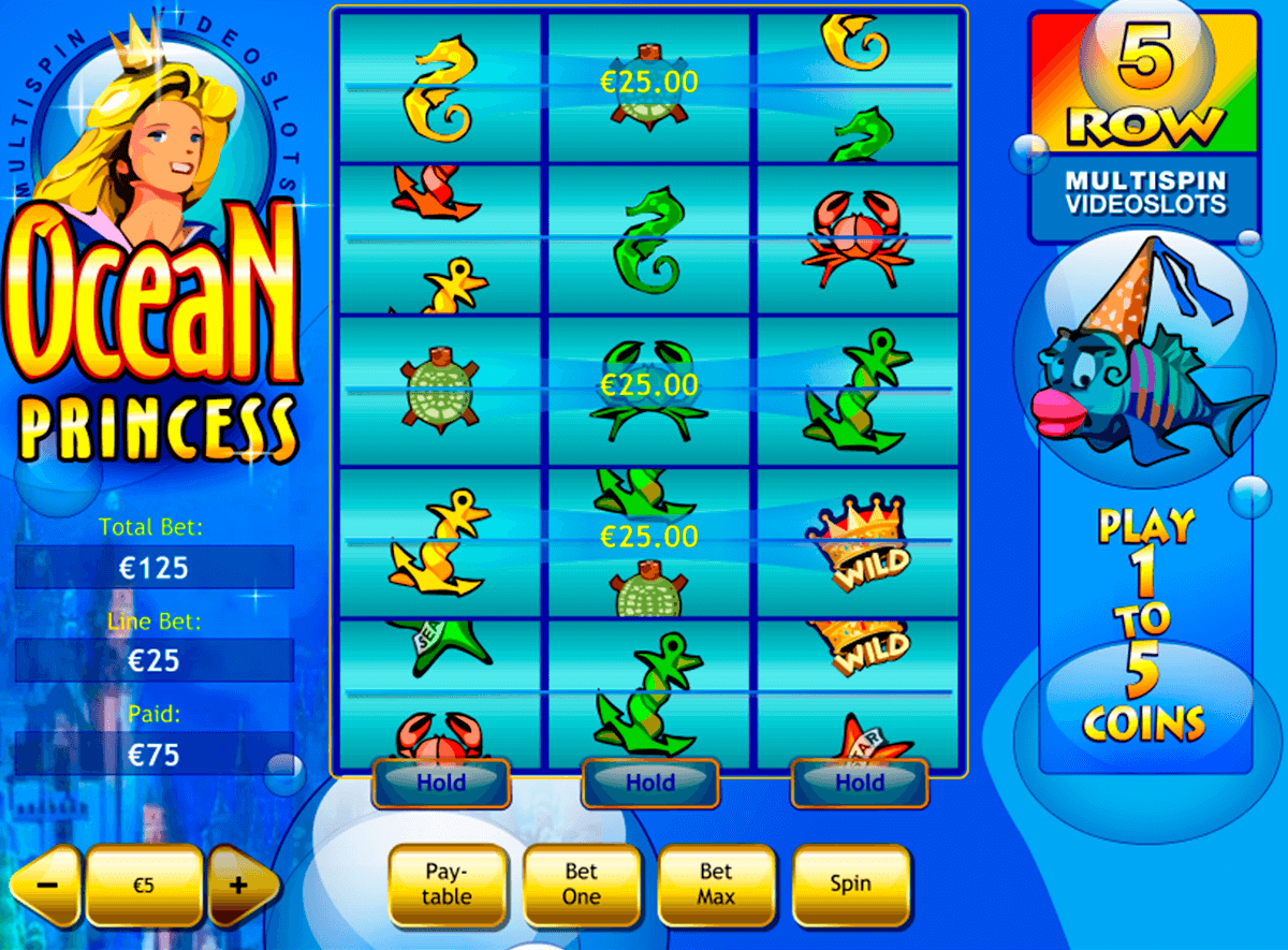ocean princess playtech pokie