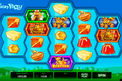pollen party microgaming pokie