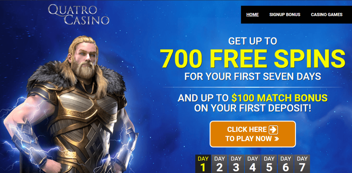 quatro casino sign up