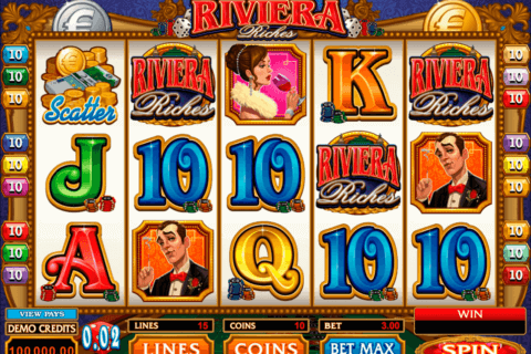 riviera riches microgaming pokie