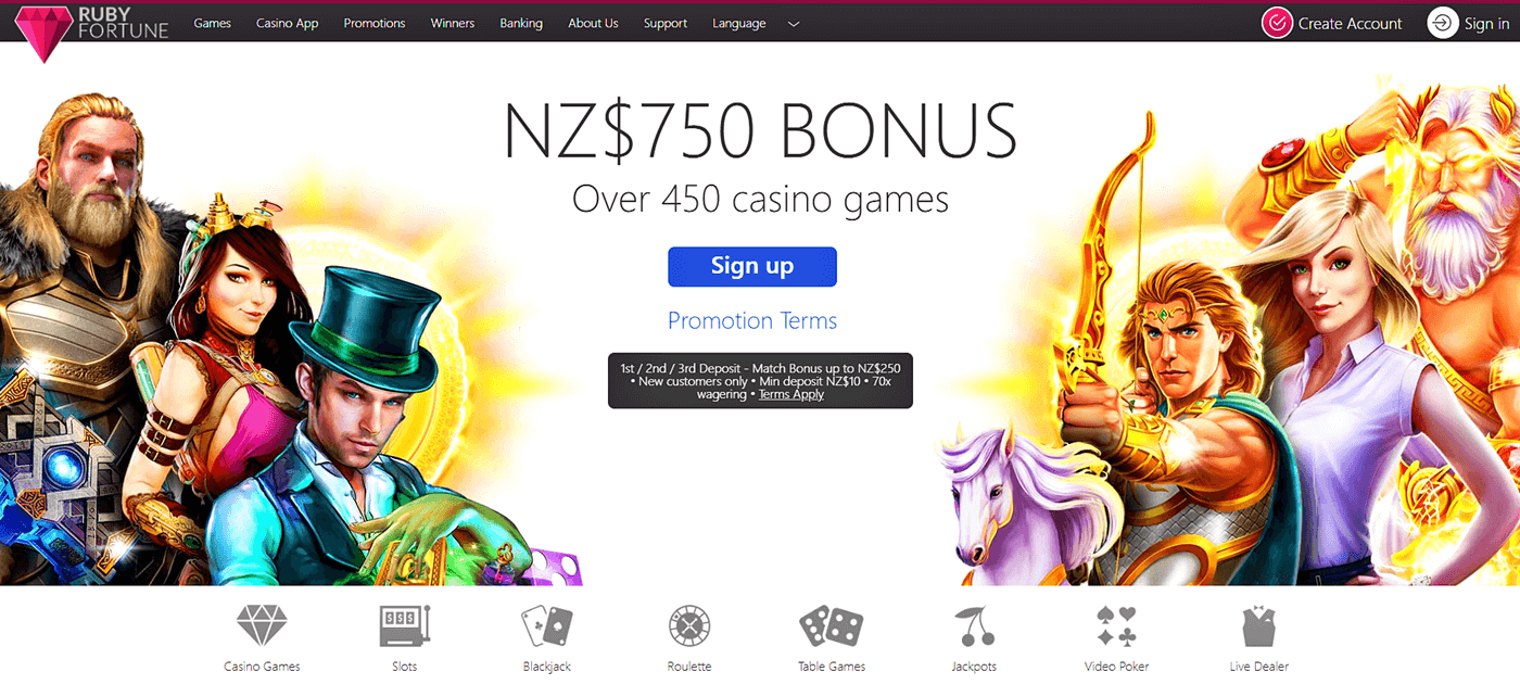 ruby fortune online casino nz