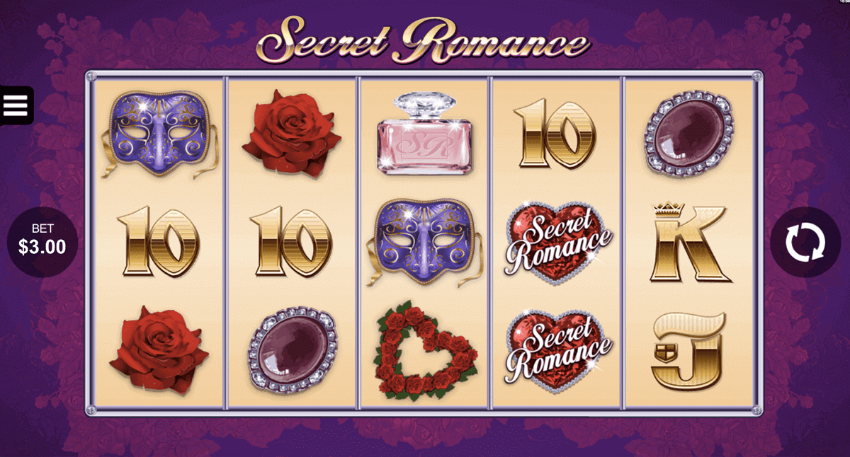 secret romance microgaming pokie