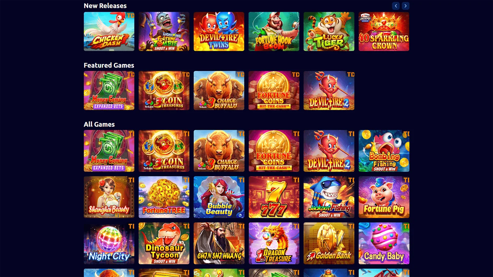 Sharkroll Popular Casino Games and Slots