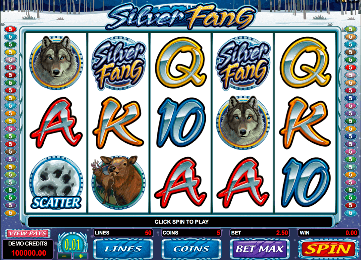 silver fang microgaming pokie