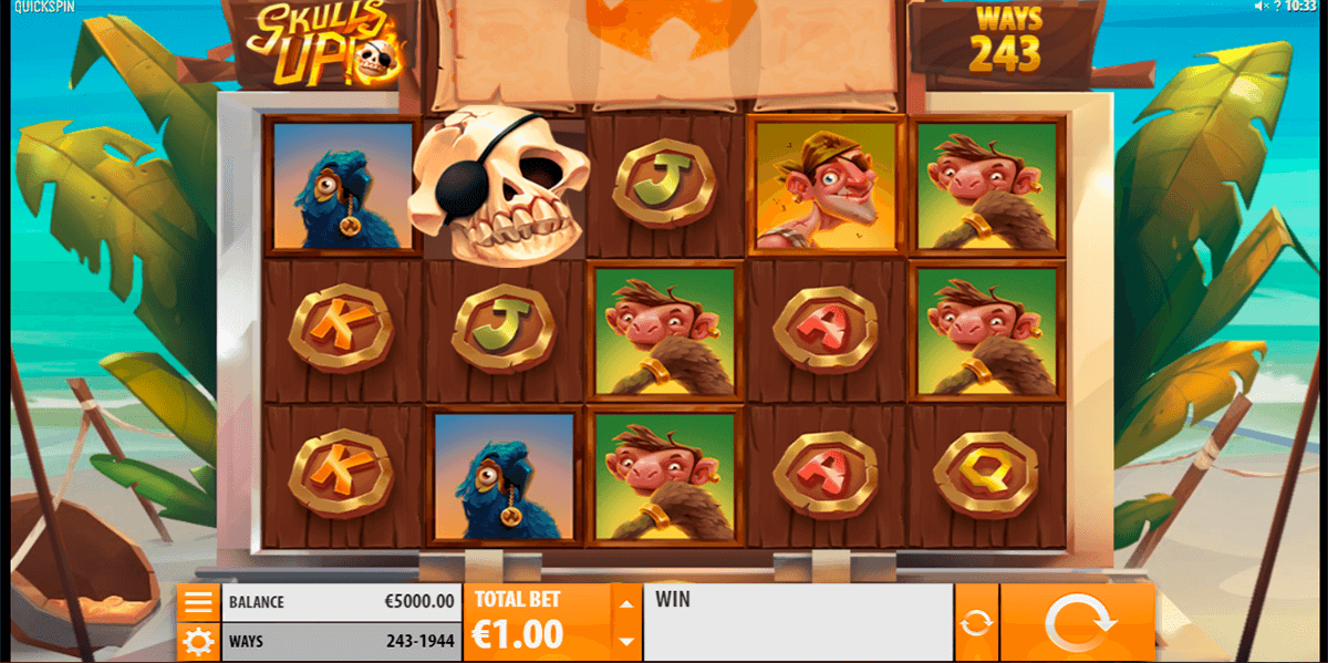 Skulls Up! Slot by Quickspin