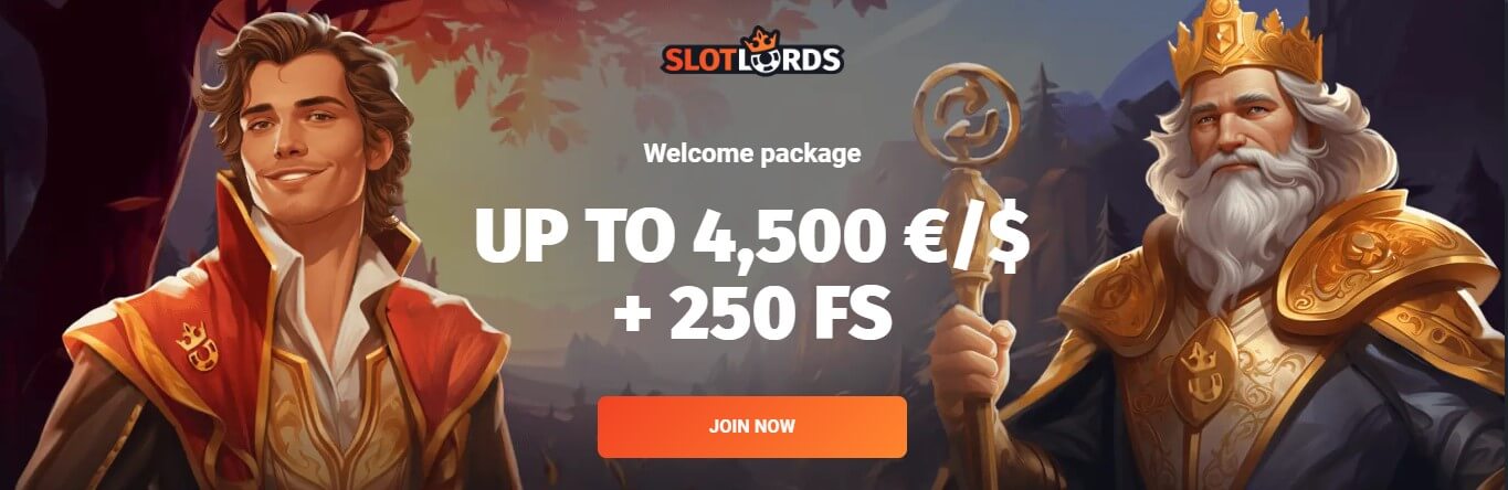 slot lord casino welcome bonus