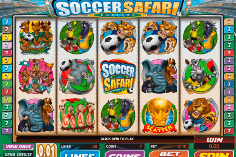 soccer safari microgaming pokie