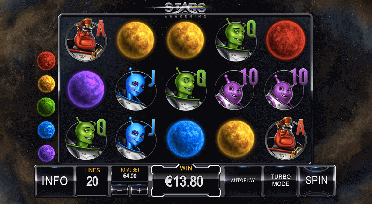 stars awakening playtech pokie
