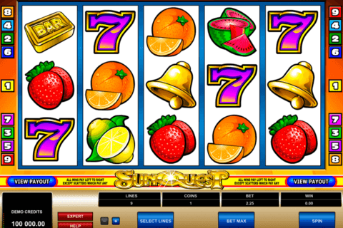 sunquest microgaming pokie