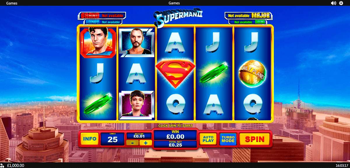 Superman II Free Play Slot Superman II Free Play Slot