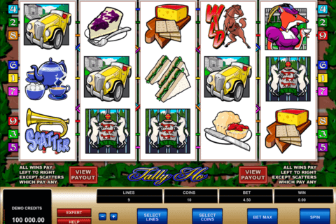 tally ho microgaming pokie