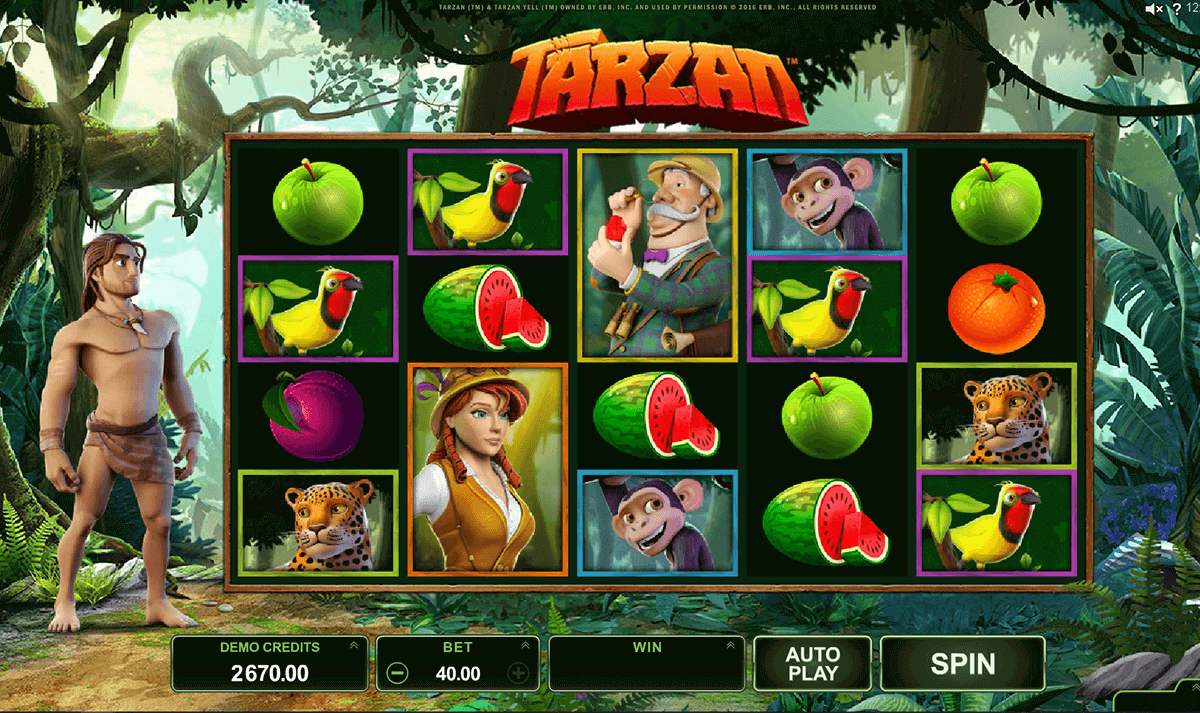 Tarzan Slot by Microgaming