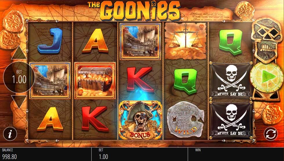 The Goonies Slot by Blueprint Gaming