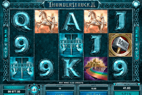 thunderstruck ii microgaming pokie