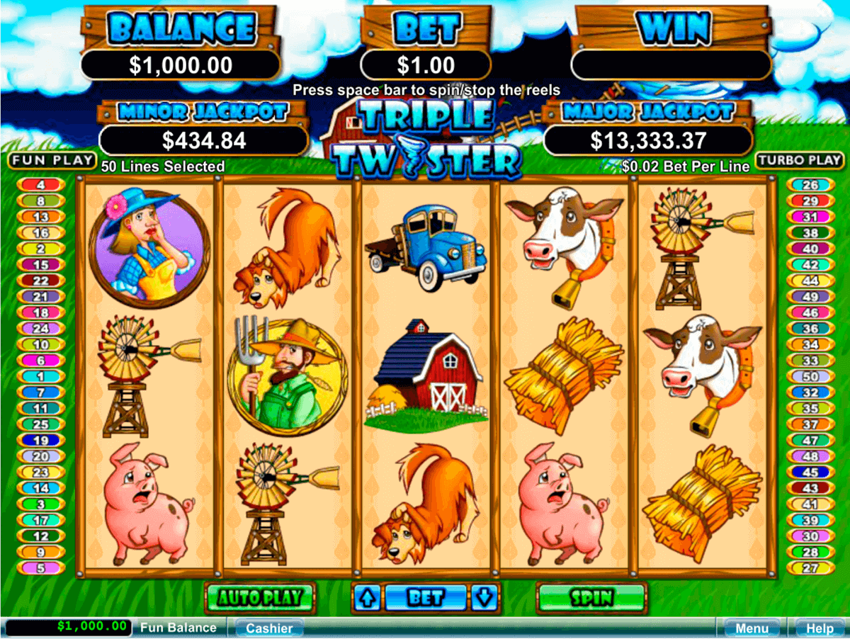 triple twister rtg pokie