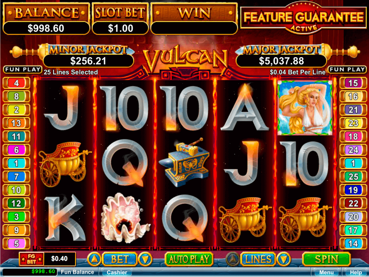 vulcan rtg pokie