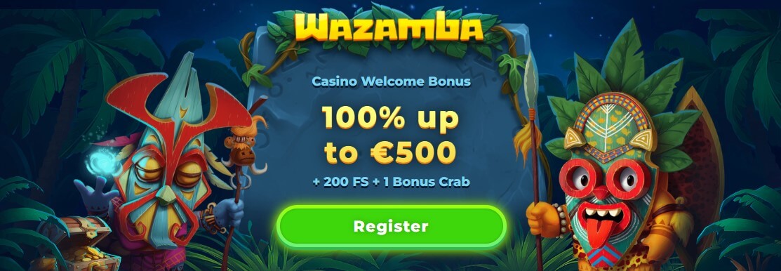 wazamba casino welcome bonus