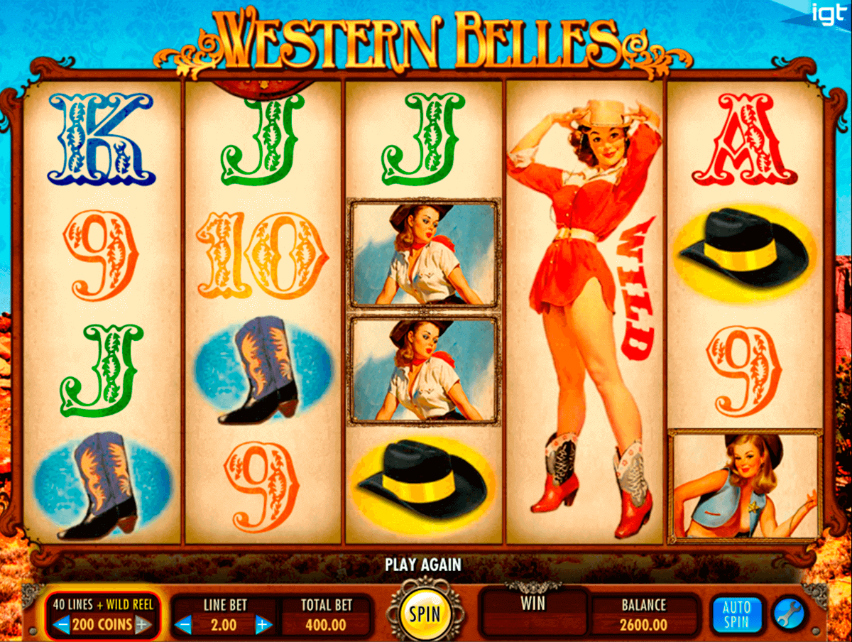 western belles igt pokie
