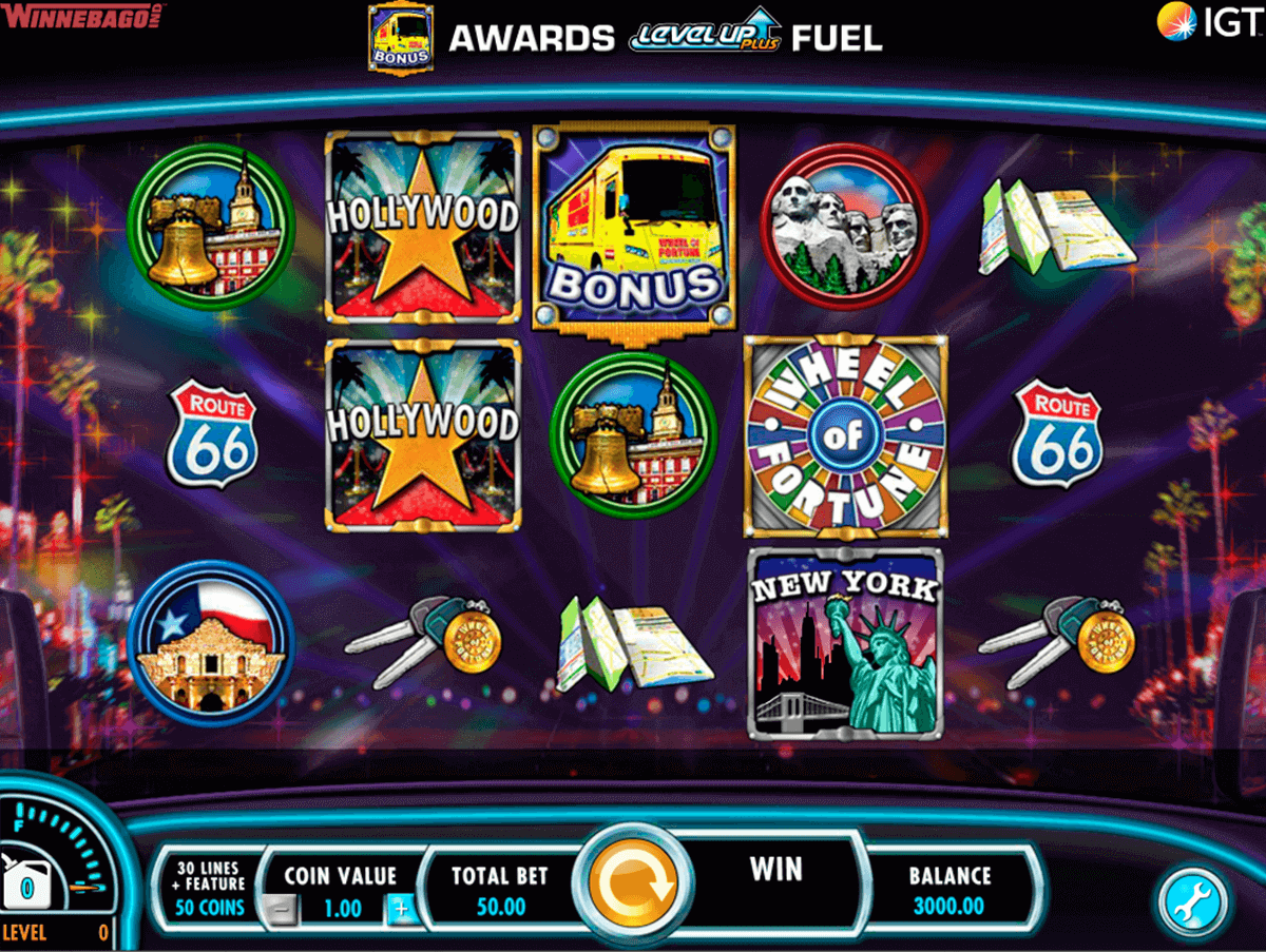 wheel of fortune on tour igt pokie 